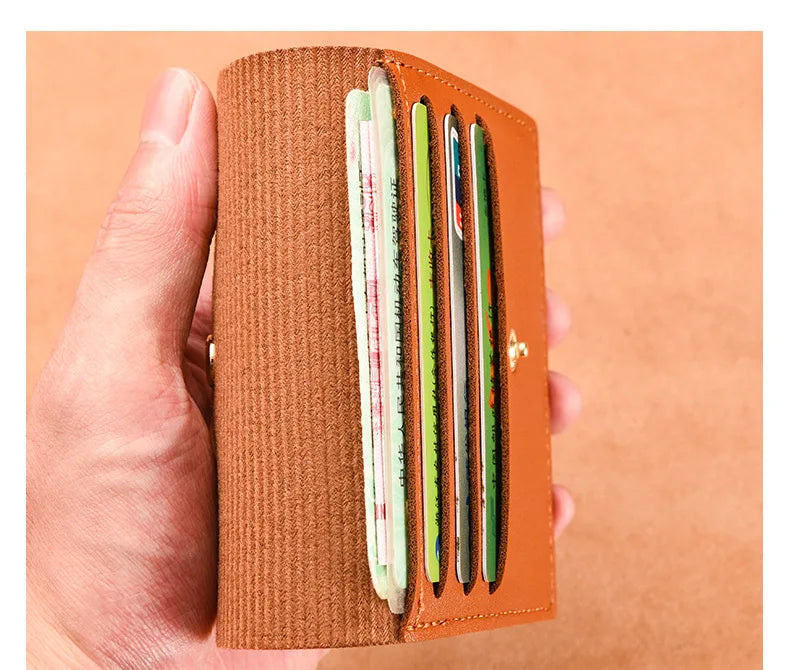 Classic Designer PU Leather Small Wallet for Men Short Simple Women's Purse Fashion Ultra Thin Credit Card Bag Coin Purse