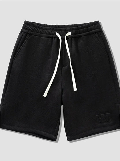 2024 New Summer Men's Shorts Drawstring Baggy Sweatshorts Male Wide Short Pants Sweatpants Streetwear Plus Size 8XL