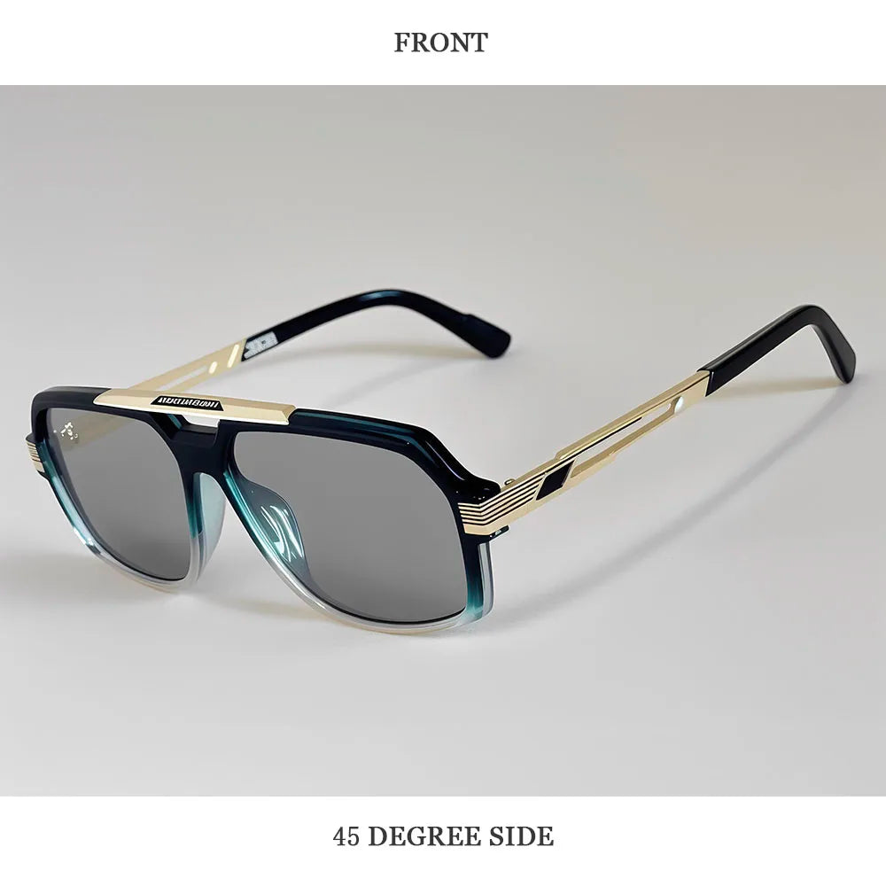 Brand Design Square Sunglasses Women  UV400 Protection Sunglass Men Beach Vacation Fashion Glasses Gafas De Sol Hombre Zonnebril