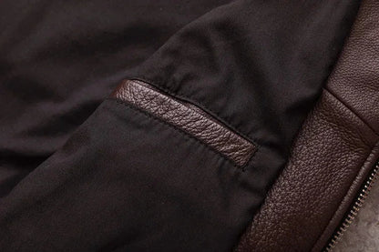 New Casual Real Cowhide Genuine Leather Jacket Men Slim Mens Clothes Spring Autumn Men's Cow Clothing Asian Size 6XL