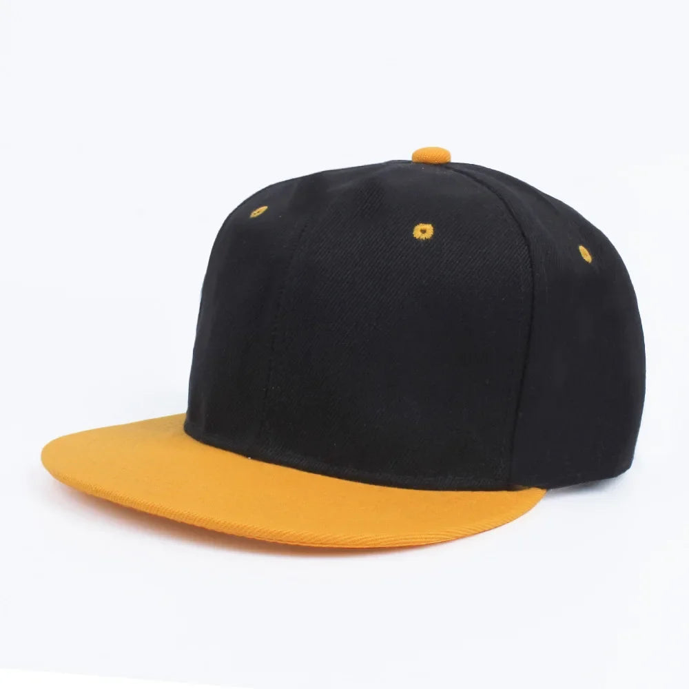 New Hot Sale Cap Plain Snapback Hat High Quality Adult Hip Hop Baseball Cap Men Women Outdoor Leisure Baseball Hat
