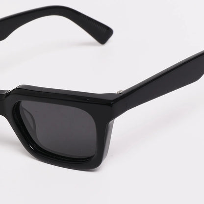 2026 Fashion Rectangular Small Frame Designer Men Sunglasses Punk Modern Street Sun Protection UV400 Women Polarized Sunglasses