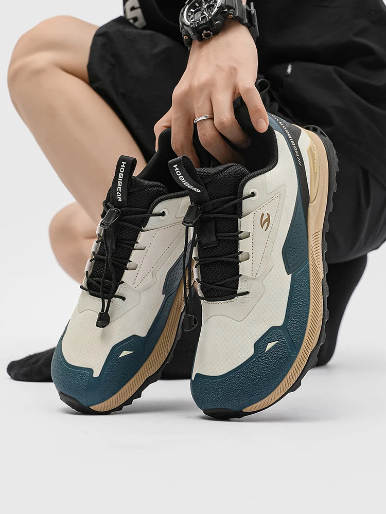 Hiking Walking Shoes for Men Women Elastic Band Non Slip Sneakers Comfortable Outdoor Travel Running Shoes