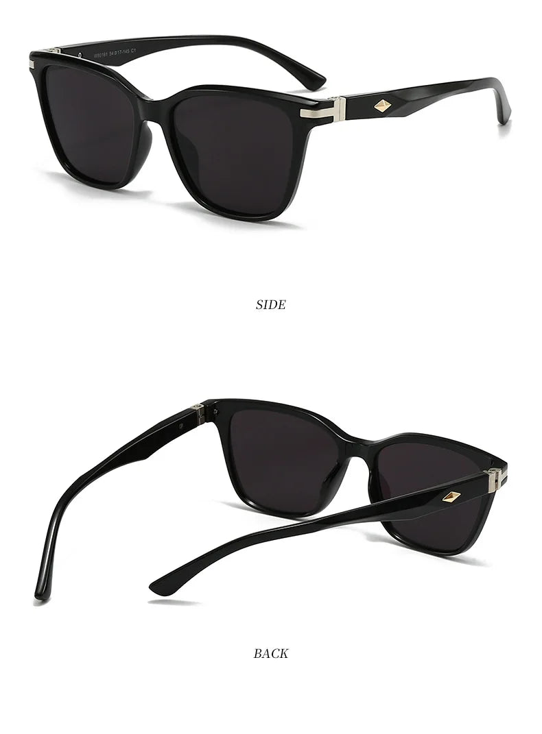 New Trend Sunglasses for Women and Men Simple Design Decorative Glasses Car Driving Eyewear Unisex UV400 Sun Glasses