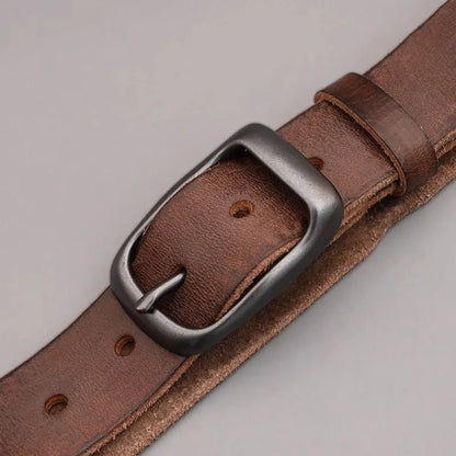 Men Belt Top Quality Cow Genuine Leather Men's Belt Cowhide Strap For Male Automatic Buckle Belts For Men Alloy Buckle Belt