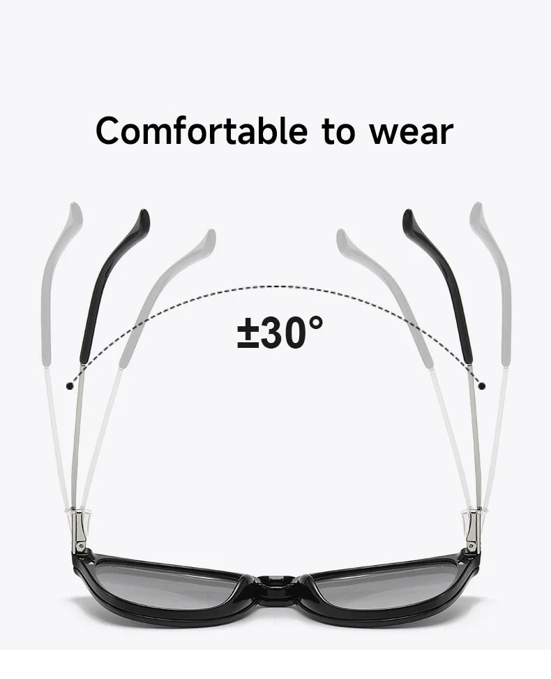 New Women's Cat Eye Polarized Sunglasses with Magnetic Clip Customizable Myopia Prescription Lens Reading Glasses