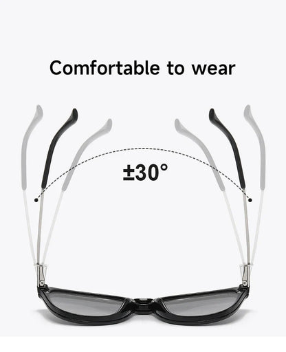 New Women's Cat Eye Polarized Sunglasses with Magnetic Clip Customizable Myopia Prescription Lens Reading Glasses
