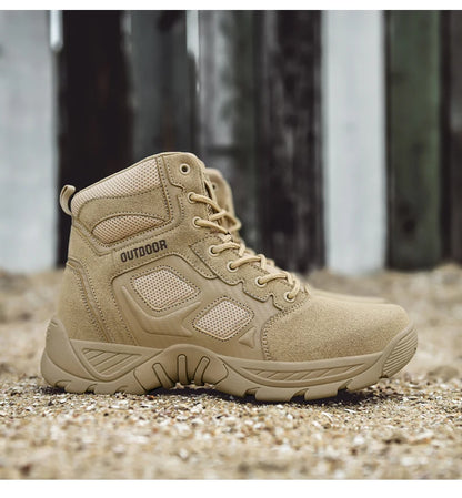 2024 Casual Sneaker Men's Desert Boots Ankle Boots Windproof Sports Shoes Outdoor Hiking Mountaineering Work Safty Shoes