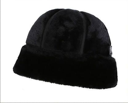 Brand New Style 2026 Retro Cowhide Bomber Hat Winter Keep Warm Caps Men Women Real Leather Cap Thick Velvet Dad Hat Leather Hat