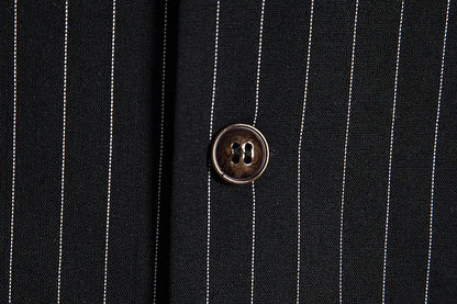 Men's Suit Vest Striped Single Breasted Waistcoat Stylish Mail Suit Retro Vest Wedding Business Banquet Daily Groomsman Uniform