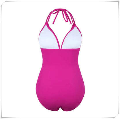 Ruched Wrinkled One Piece Swimsuit Women Swimwear Female Monokini Backless Swimsuits 2025 Bathing Suit Swim Beach Wear Bodysuit