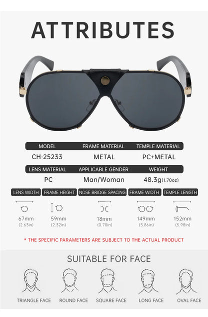 2025 New Toad Mirror Men's Retro Rimless Alloy Legs Sun Glasses Male Pilot Sunglasses Women Driving UV400 Eyewears Gafas De Sol
