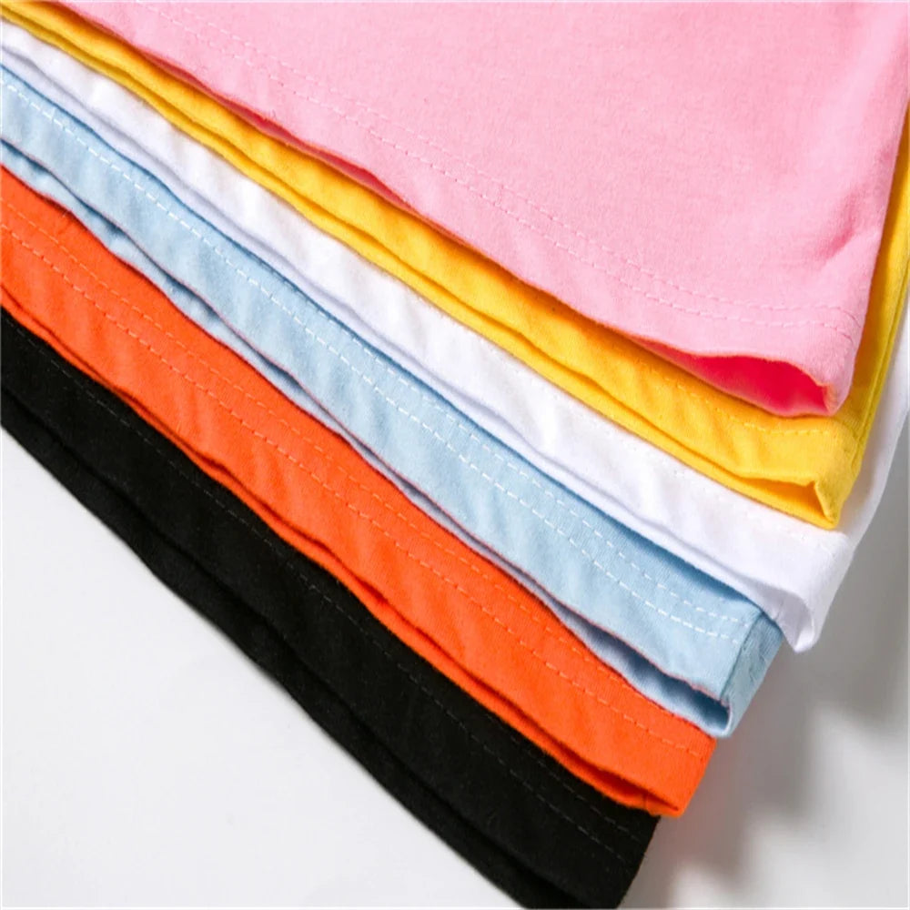 Kids White T-shirt+Shorts Two-Piece Set Print Boys Girls Toddler3-12Yrs Sports Casual Brand Clothes 2026 Summer