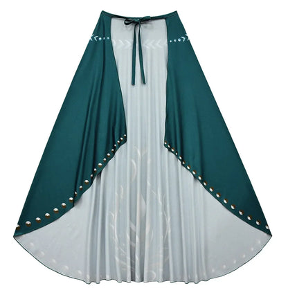 Frozen Snow Queen Elsa Anna Dresses for Girls Costumes Kids Cosplay Princess Children Gowns Clothes Party Dresses Outfits