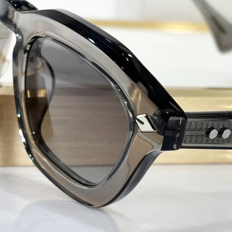 New Arrivals Square Handmade Sunglasses Thick Acetate Luxury Brand Design High Street A+Quality UV400 Outdoor VENENO with Case