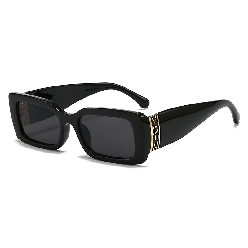 Fashion Small Rectangle Sunglasses for Women Retro Vintage UV400 Men Trending Sun Glasses UV400 Protection Gafas De Sol Mujer