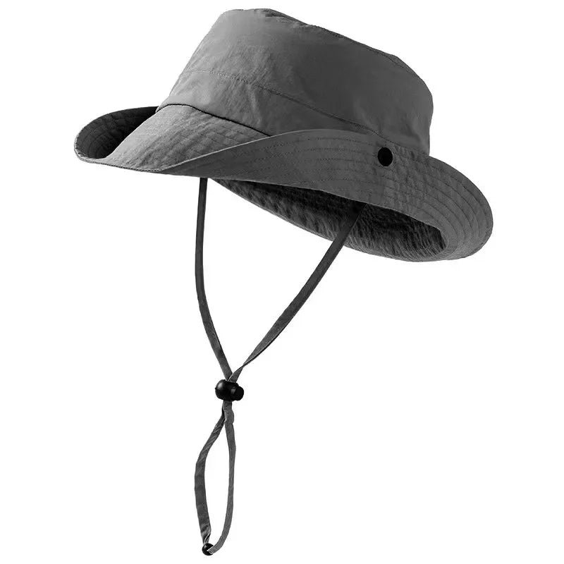Waterproof Large Size XL62cm Sun Hat Men Women's Sunscreen Mountaineering Big Head Circumference Summer UV Protection Bucket Hat