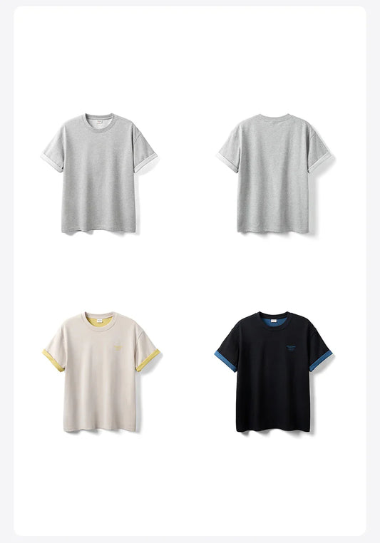 2026 Summer New 【Short Length】Quick-dry T-shirts Men 240gsm Breathable Cool comfortable Tops Plus Size Tees
