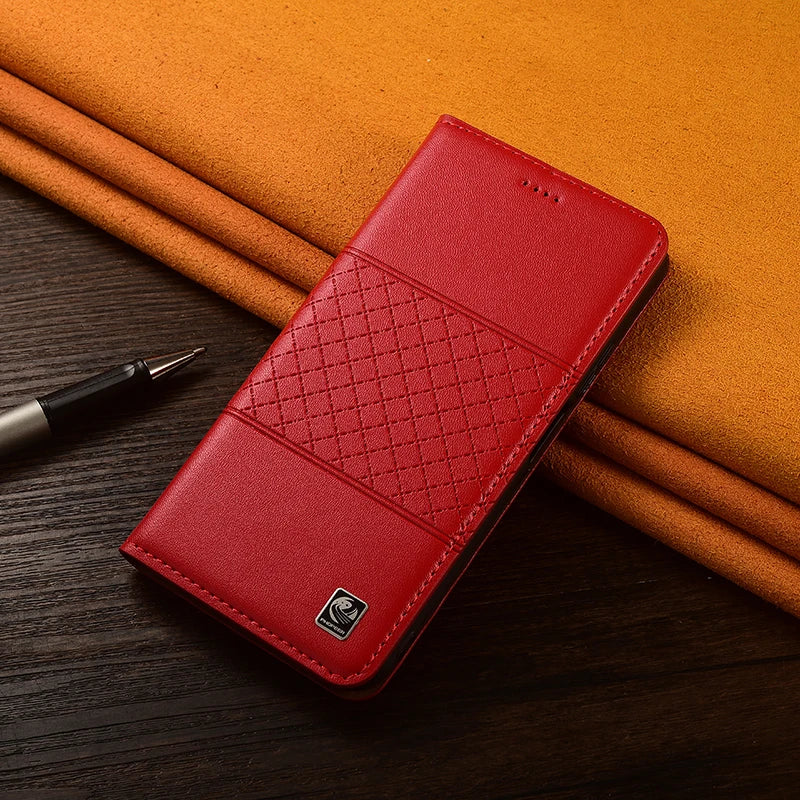 Genuine Leather Case Book For Apple iPhone 17 AIR 16 E 15 14 13 Plus Pro Max Mini Pro Max Plus Flip Wallet Phone Cover