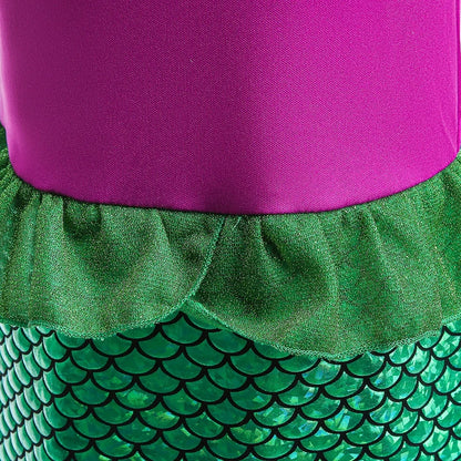New Girl Dresses Princess Costume Kids Mermaid Cosplay Costume Kids Carnival Birthday Party Prom Costume Party Dresses For girls