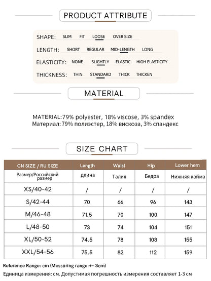 Minimalist Knee length Skirt Women Pleated A-line Loose Dress Elegant Commuting Style Belt Decoration Skirts 12522074