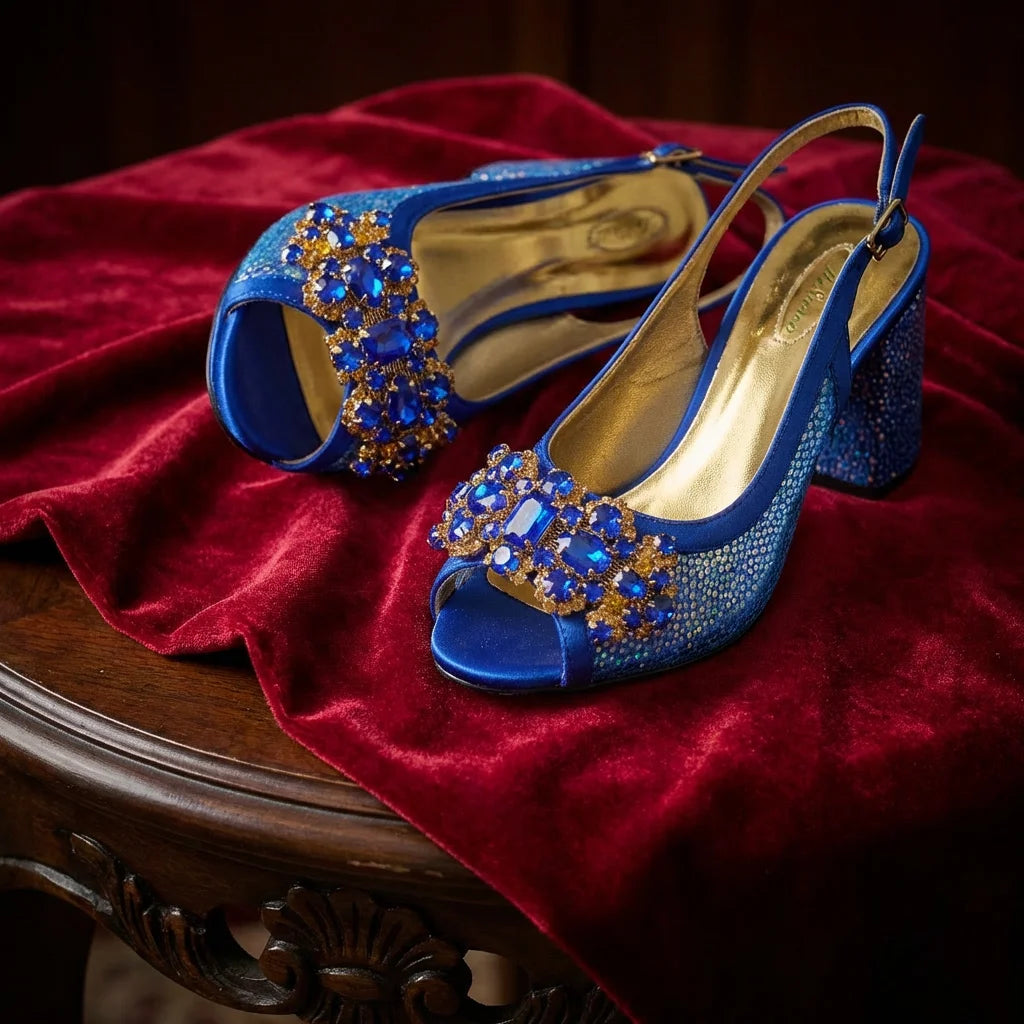 2026 New Green Elegant Women's High Heels Shoes  & Bag Set Rhinestone-Embellished Designer Shoes Perfect for Special Occasionss