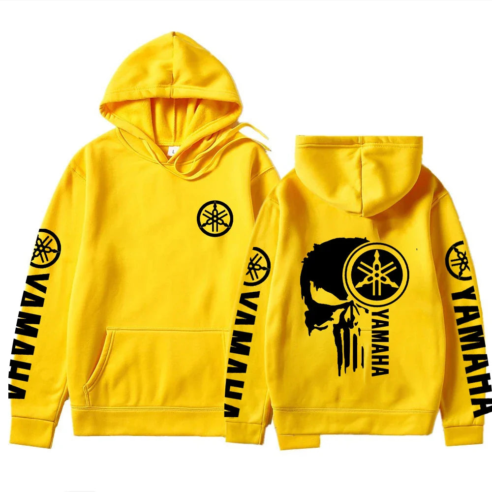 2026 New Fashion Yamaha Logo Motorcycle Racing Team Men Hoodie Women Sweatshirt Spring Autumn Sports Couple Pullover Tops