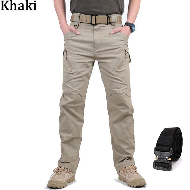 City Military Tactical Pants Men SWAT Combat Army Trousers Men Hiking Hunting Waterproof Wear Resistant Casual Cargo Pants
