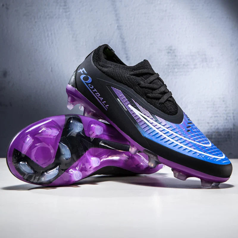 New Professional Men Soccer Shoes Ankle Boys Sneakers Non-Slip Football Boots Match Comfortable Sports Shoes TF/FG Unisex