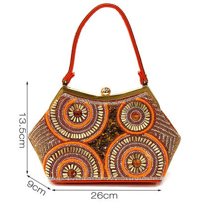 Elegant Italian Design Women's Party Shoes With Matching Handbag - Perfect for Hot African Weddings Stylish Heels and Bag Set
