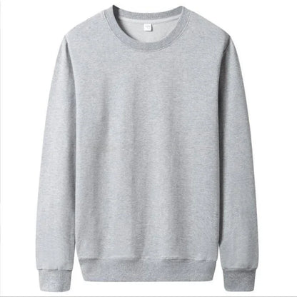 Men's Fashionable Thin Solid Color Pullover Hoodie for Autumn Casual Street Style Ideal Wear