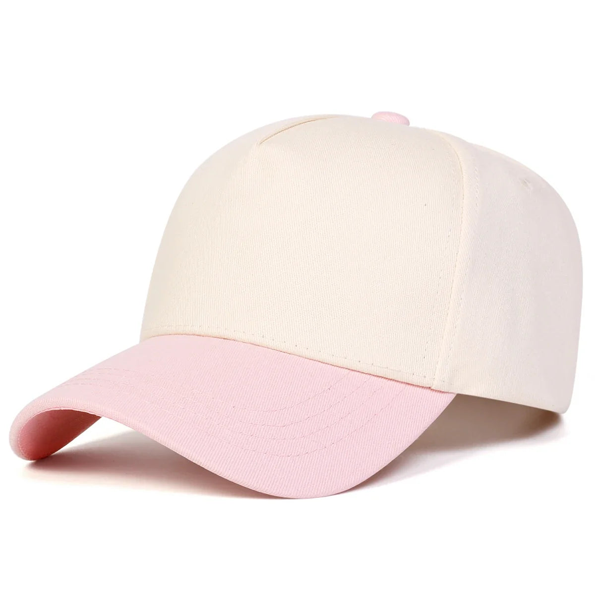 Unisex Light Panel Color Blocked Baseball Caps Spring Autumn Outdoor Adjustable Casual Hats Sunscreen Hat Sports Cap