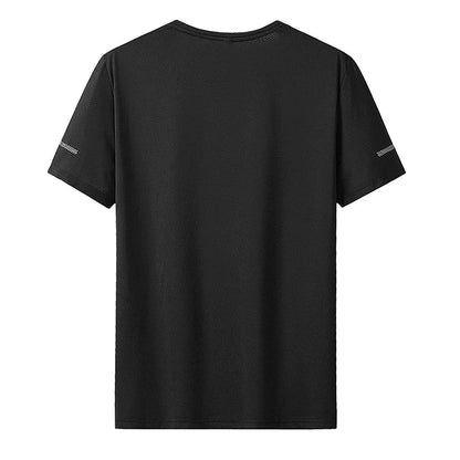 6XL 8XL Large Plus Size Men T Shirts Quick Dry Short Sleeve T Shirt Gym Jerseys Fitness Trainer Running T-Shirt Sportswear
