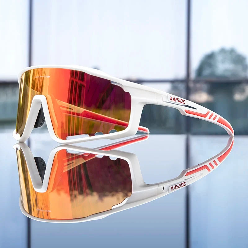 UV400 Cycling Sunglasses Men MTB Sport Glasses Outdoor Hiking Camping Goggles Women Road Bike Bicycle TR90 Frame 2023