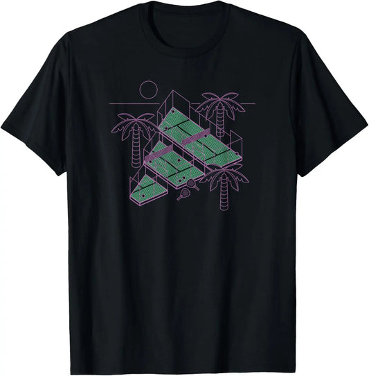 Badge of Sport Tennis Padel Logo Graphic T-Shirt Unisex Summer Streetwear Tops Customizable Couple Camiseta Hombre