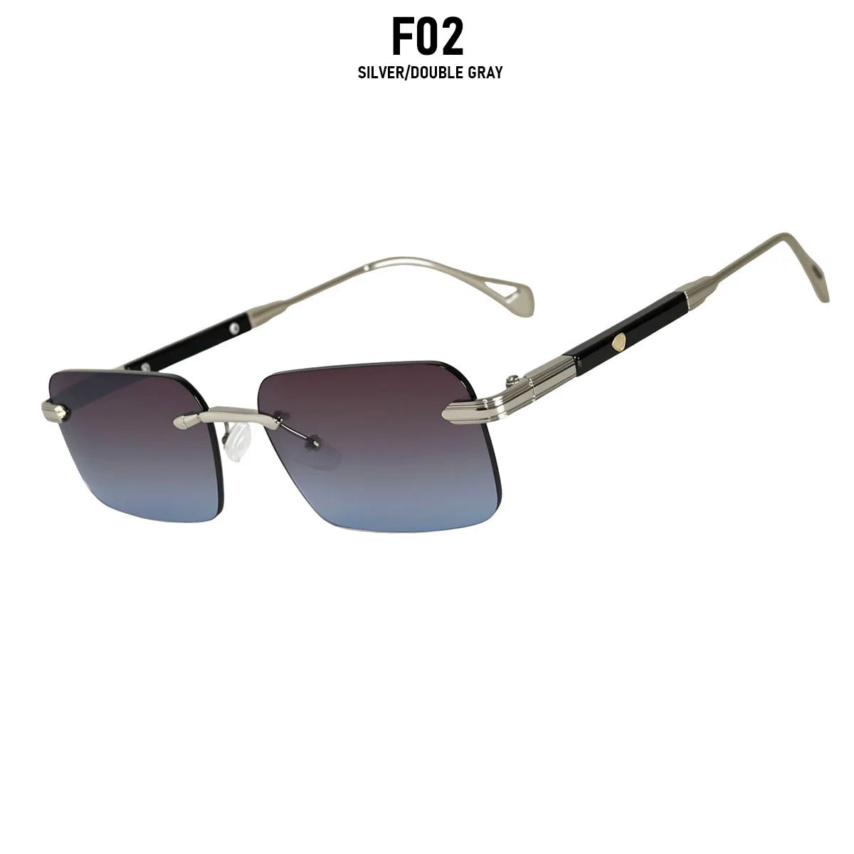 2026 Rimless Sunglasses Women Vacation Sunscreen New Square Sunglass Men Brand Design Fashion Glasses Shades Lentes De Sol Mujer