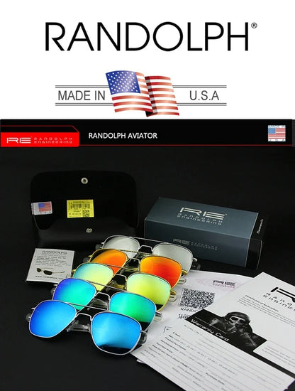 RE Pilot Sunglasses Men Top Quality Brand Designer AGX Tempered Glass Lens AO Sun Glasses Male