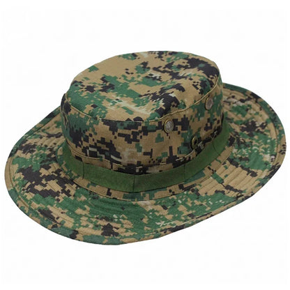 Breathable  Boonie Hat Sun Protection Cap UPF50+ UV Wide Brim Outdoor Hat Foldable Lightweight Fishing Camping Beach Hat