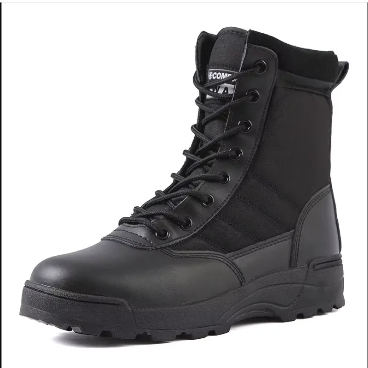 Boots Men Boots Special Force Desert Combat Boots Outdoor Hiking Boots Ankle Shoes Men Work Safty Shoes