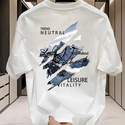 The latest 100% classic printed loose-fitting short-sleeved shirt is a high-quality top suitable for both men and women.