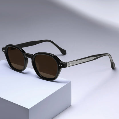 Premium Quality Sunglasses Men Women Retro Style Polarized UV400 Protection Durable Acetate Material Glasses Frame
