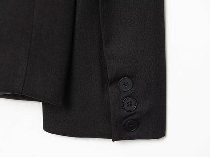 Tidalyf Women's Spring New Blazers & Jackets 2026 Fashion Retro Elegant Office Blazers Unique Youth Comfortable Street Jackets
