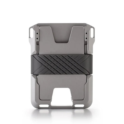 leather Credit Card Holder Wallets Men Brand Rfid Black brown Magic mutifunciton  Slim Mini Wallet Small Money Bag Male Purses