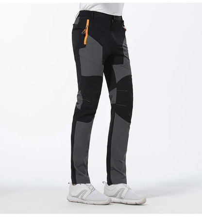 Men's Hiking Pants Summer ultra-thin, Breathable and cool Quick Dry Lightweight Cargo Work Golf Travel Pants with Zipper Pocket
