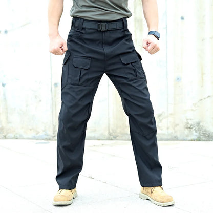 Man Tactical Pants Breathable Multi-Pocket Men's Cargo Pants Casual Outdoor Hiking Fishing Joggers Work Trousers Male Long Pant