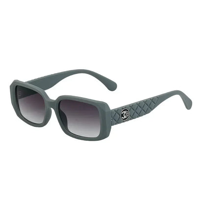 New Luxury Designer UV400 Sun Glasses for Women Men Trendy Rectangle Sunglasses Ladies Retro Fashion Cool Gafas De Sol Sunglass