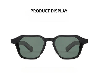 Fashion New Square Polarized Men Sunglasses High-end Acetate Women Outdoor Driving UV400 Sun Glasses Support Prescription Lenses