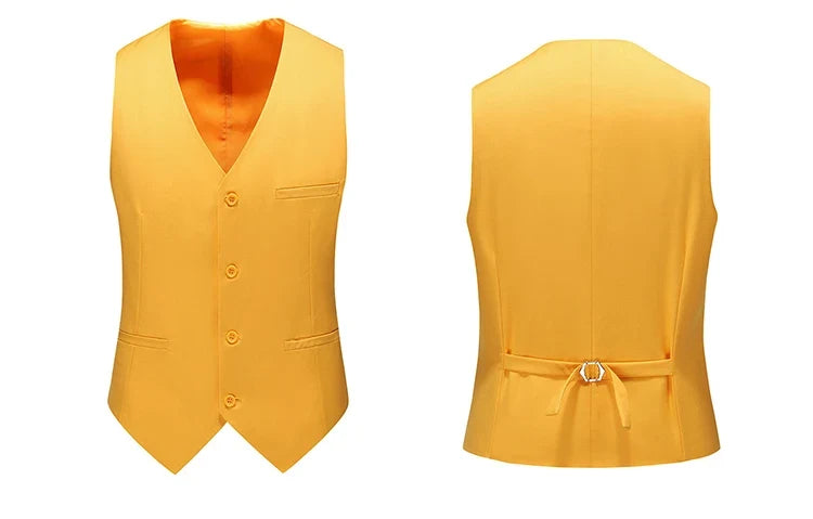 Vest for Men 17 Colors Solid Color Slim Single Breasted Waistcoat Business Fashion Casual High Quality Men Clothing Suit Vests