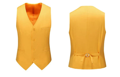 Vest for Men 17 Colors Solid Color Slim Single Breasted Waistcoat Business Fashion Casual High Quality Men Clothing Suit Vests