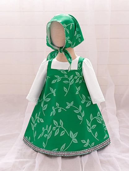 Lolita Plaid Cute Bears Baby Girls Dress Toddler 1st Birthday Party Princess Dress for Baby Maid Wedding Bridesmaid Kids Clothes